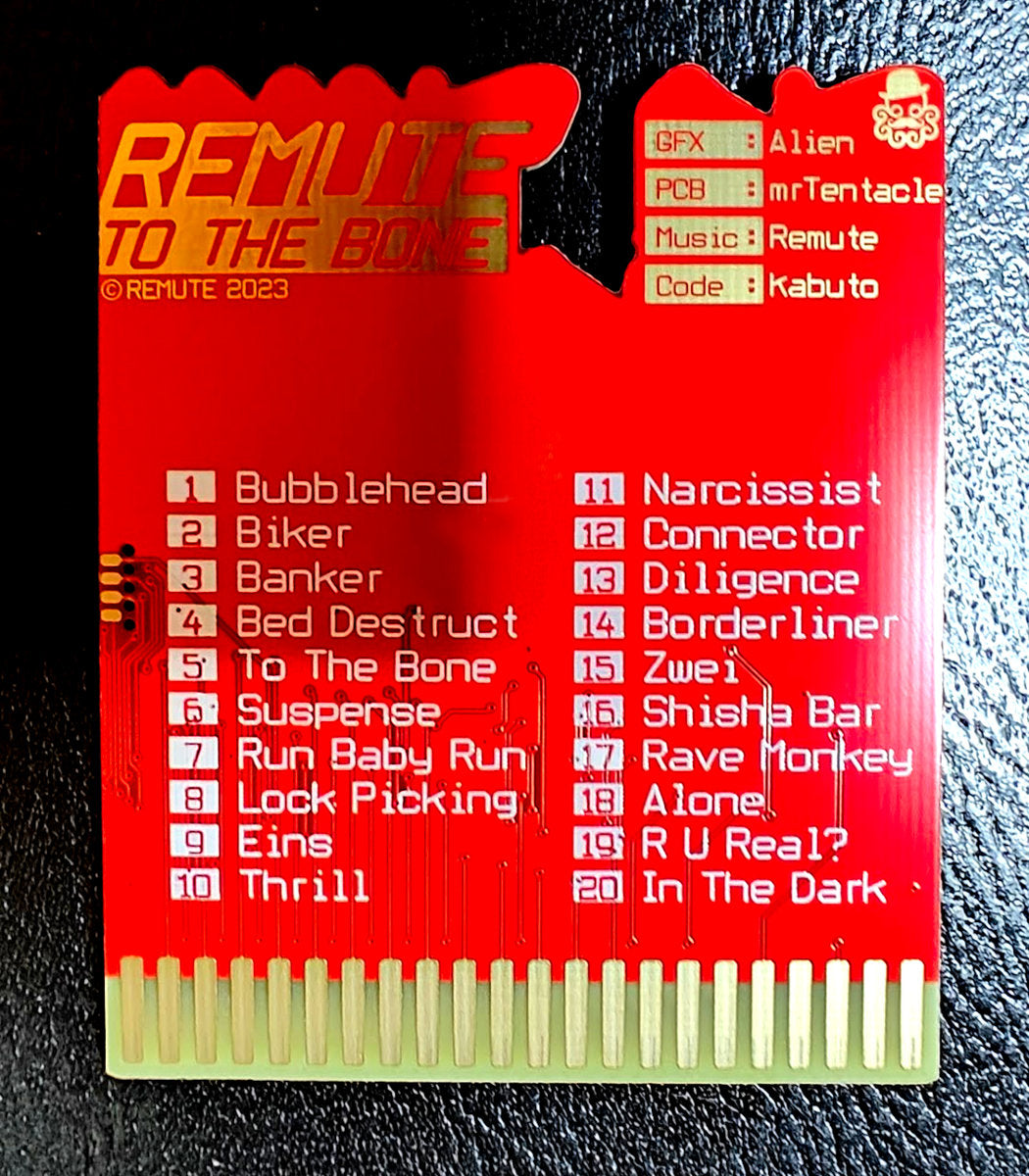 Remute - To The Bone (Commodore C64 cartridge & digital download)